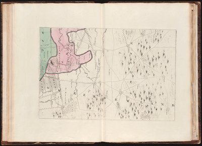 New Map of the Land of Utrecht by Order of the Ed. Mog. Heeren Staten by Bernard de Roĳ